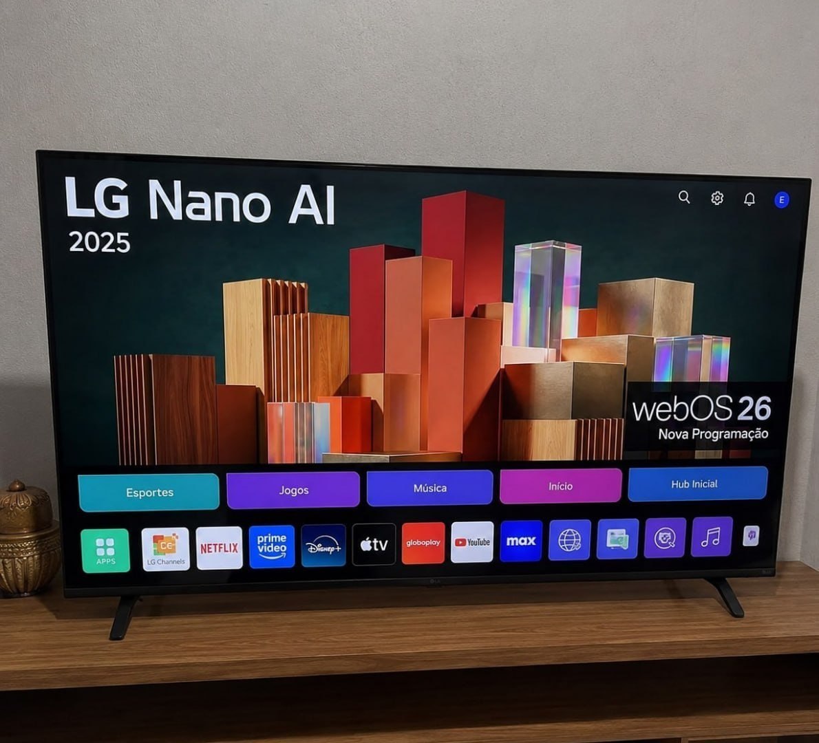 📺 Smart TV LG 50'' 4K UHD NANO AI Magic WebOs 26