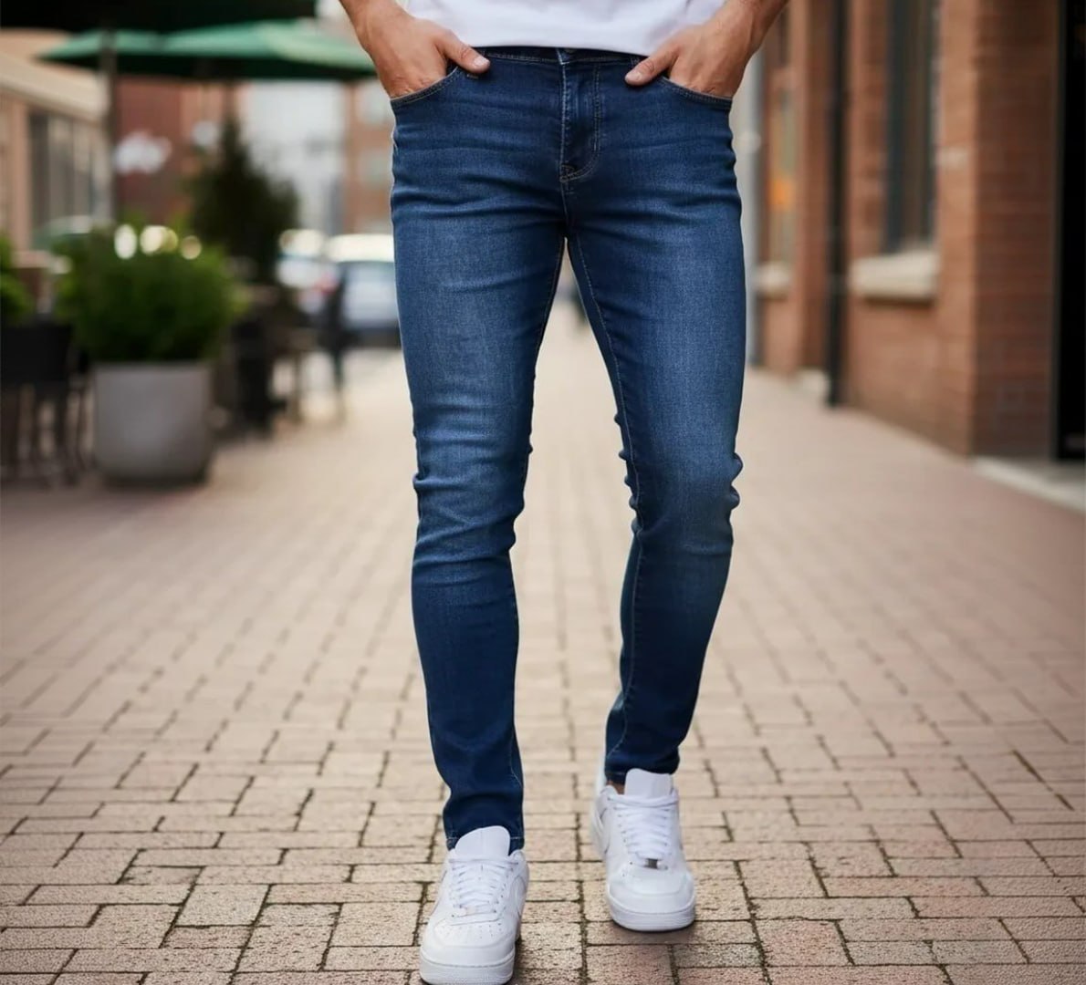 👖 Calça Jeans Elastano Lycra (3 cores)