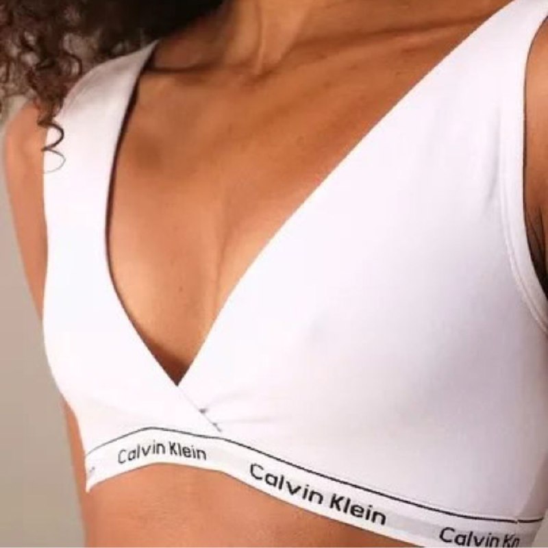 ✅ Top Reversível Ck Mini Modern Cotton