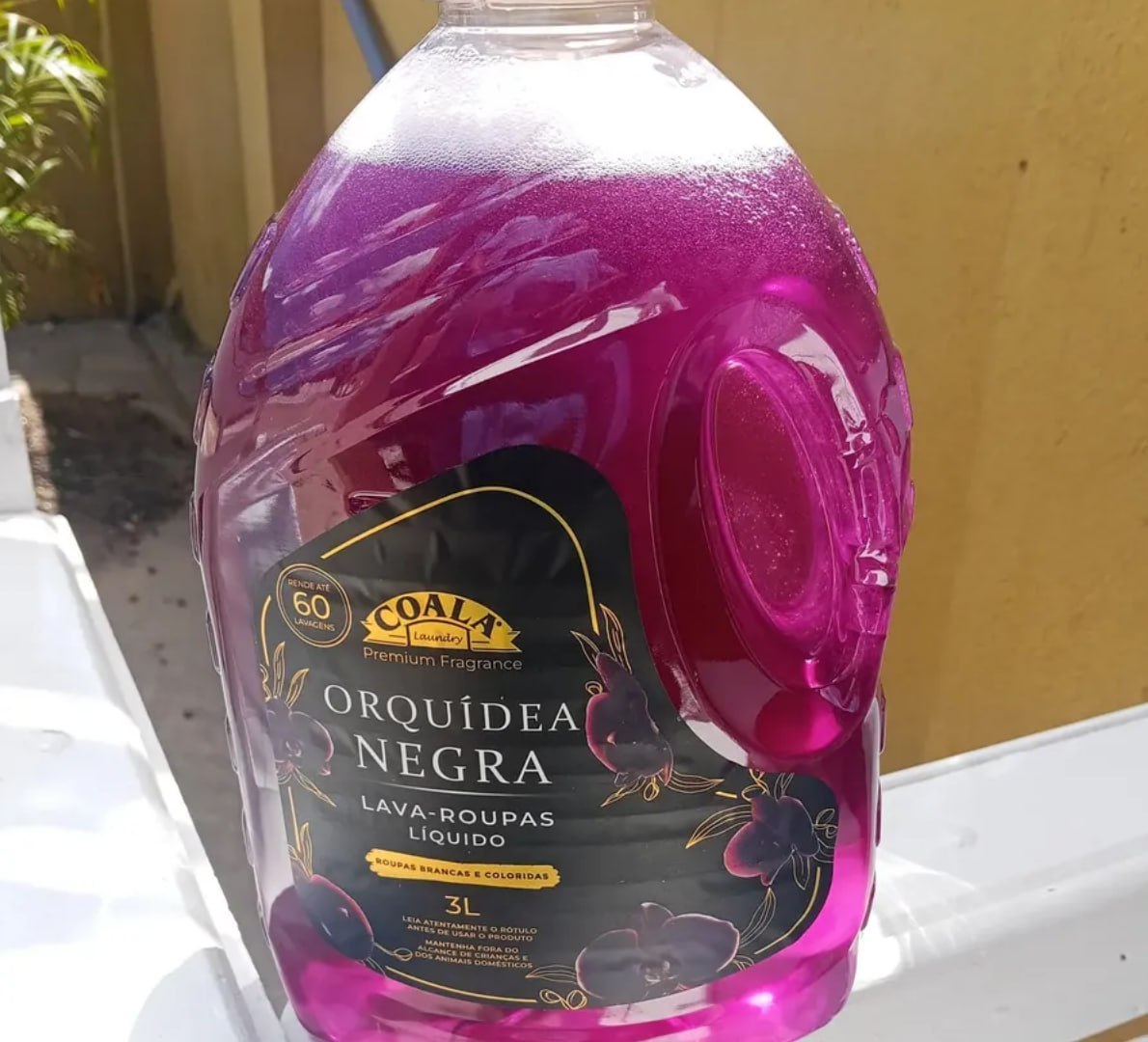 🫧 Coala Laundry Lava Roupas Líquido 3L Orquídea Negra