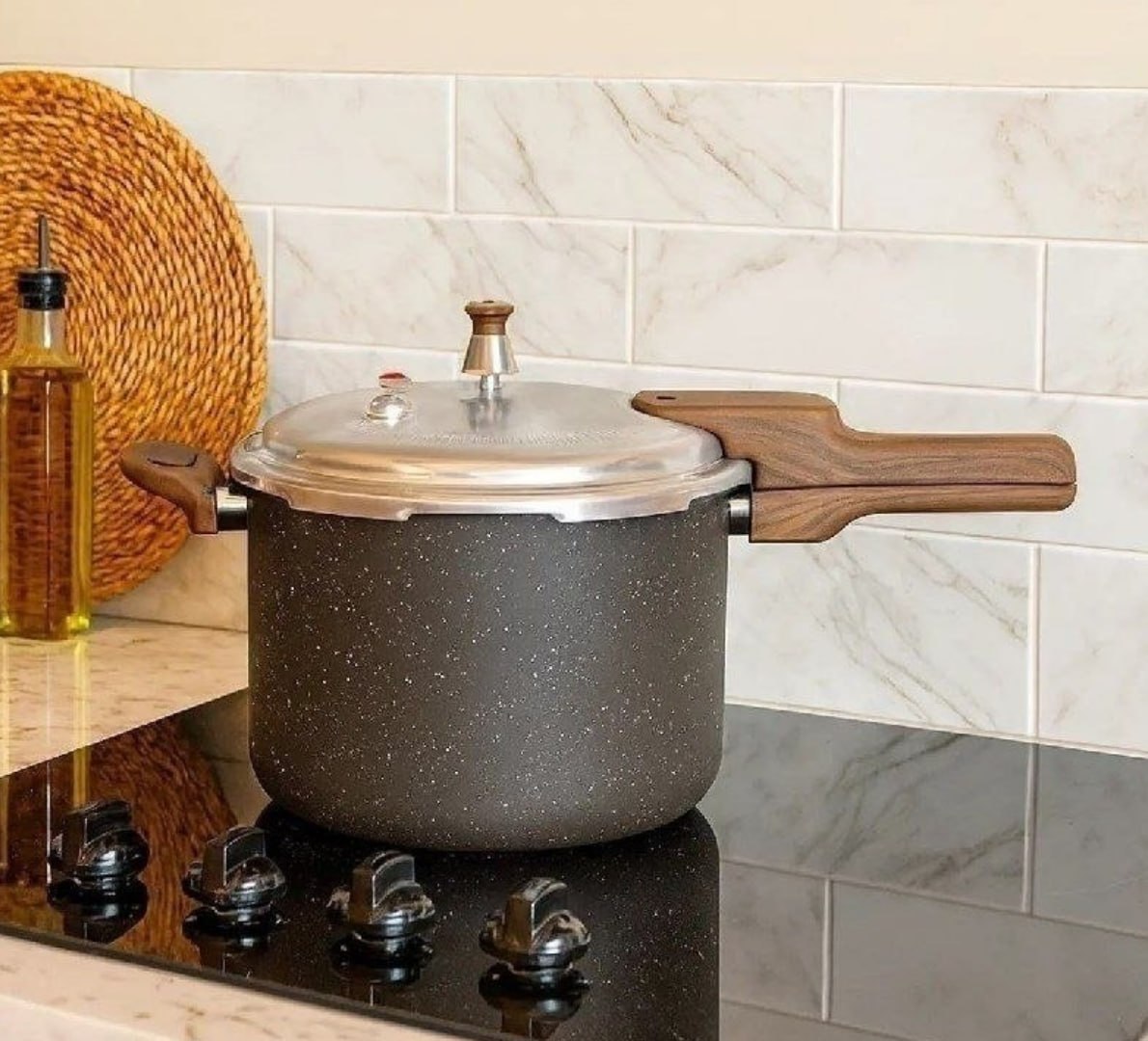 🥘 Panela de Pressão Presscook Grafito 4,2L Mimo Style