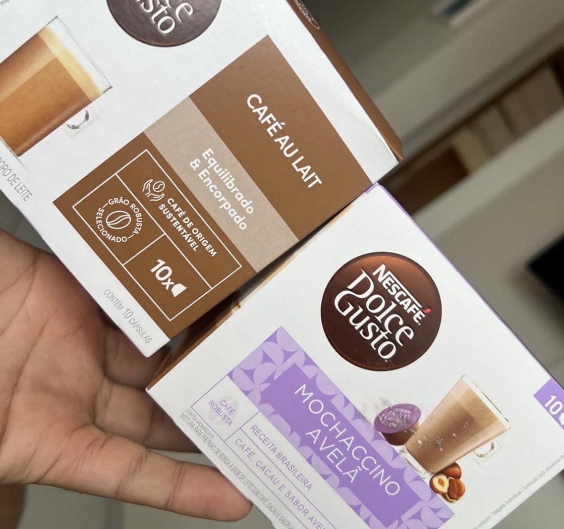 ☕️ Nescafe Dolce Gusto 10 Cápsulas - vários sabores
