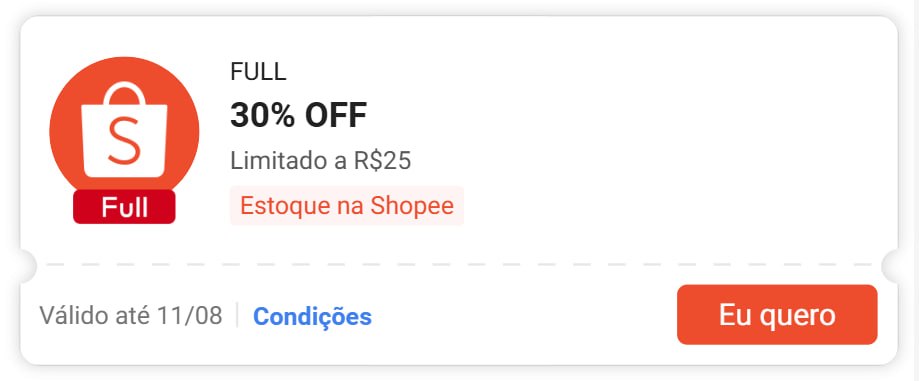 🚨 CUPOM SHOPEE RENOVADO 🚨