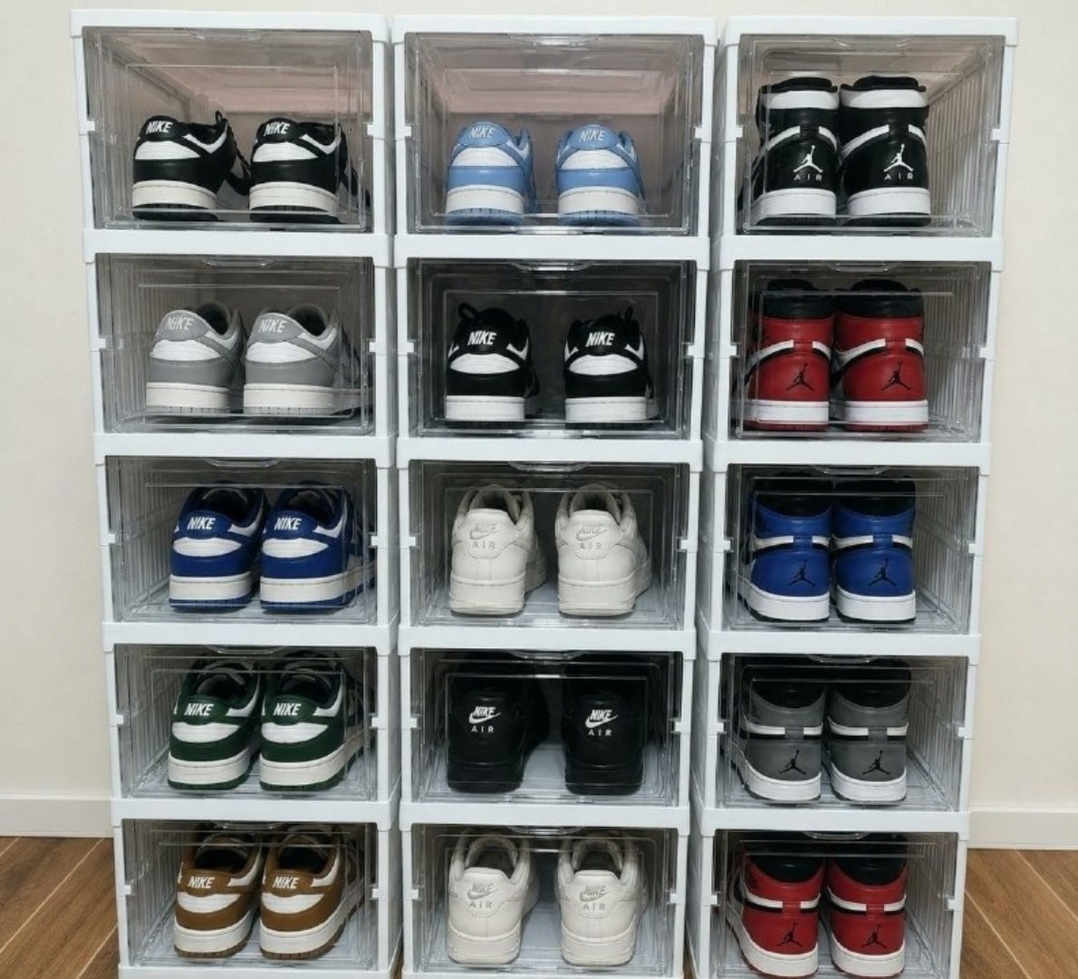 🗄 Sapateira Organizador Sapatos Empilhável Vertical 6 Andares
