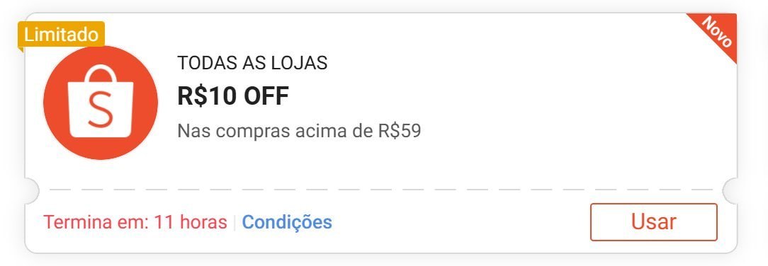 🚨 NOVO CUPOM SHOPEE 🚨