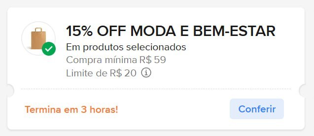 🎟 cupom: MODACUPONEIRA