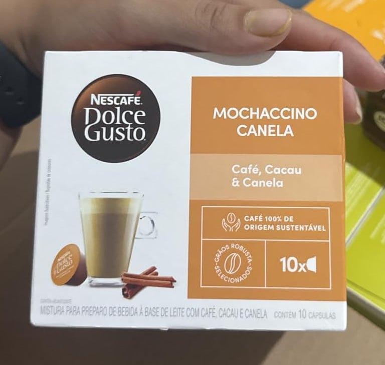 ☕️ 10 Cápsulas Nescafé Dolce Gusto Mochaccino Canela