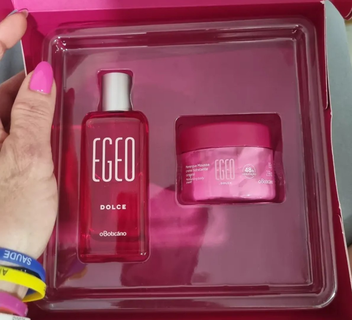 ✅ Kit Presente O Boticário Egeo Dolce (2 Itens)