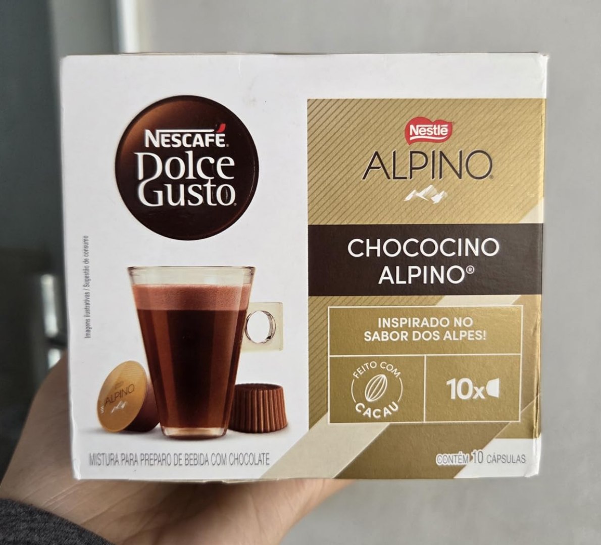 🍫 Cápsulas Dolce Gusto Chococino Alpino - 10 unidades