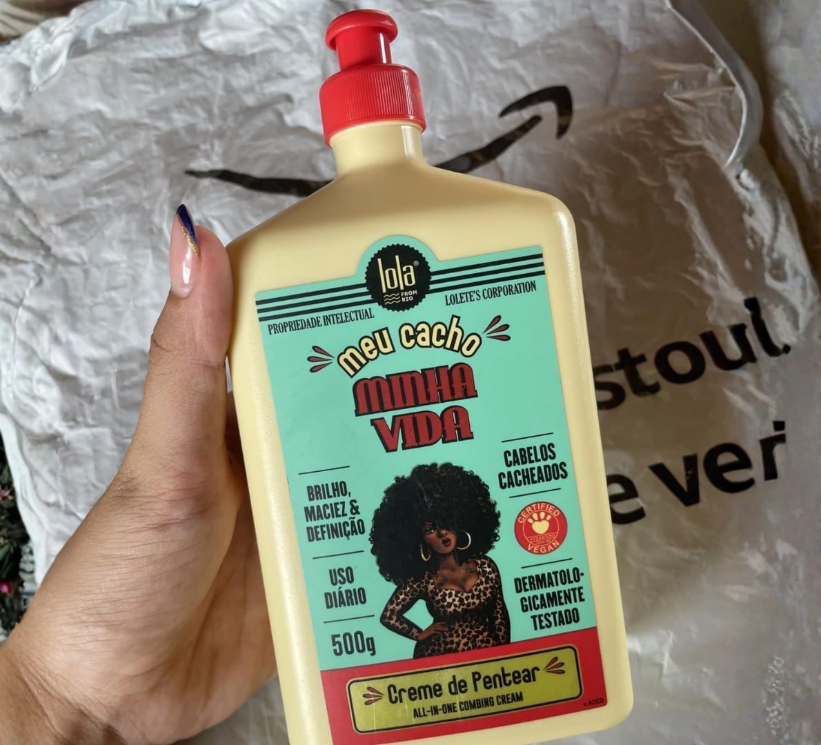 ✅ Meu Cacho Minha Vida Creme de Pentear 500mL - Lola From Rio