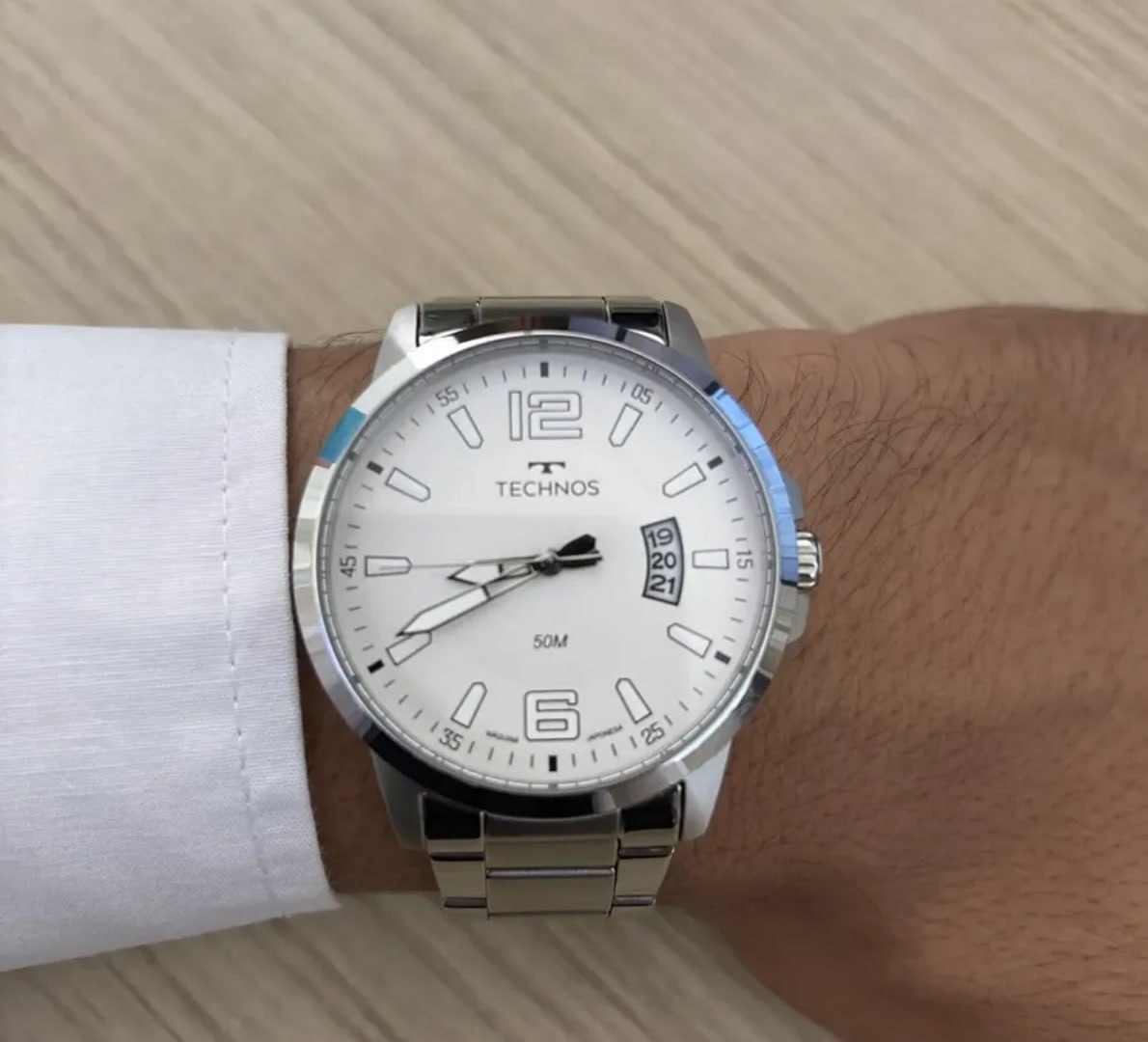 ⌚️ Relógio Technos Racer Aço Inox