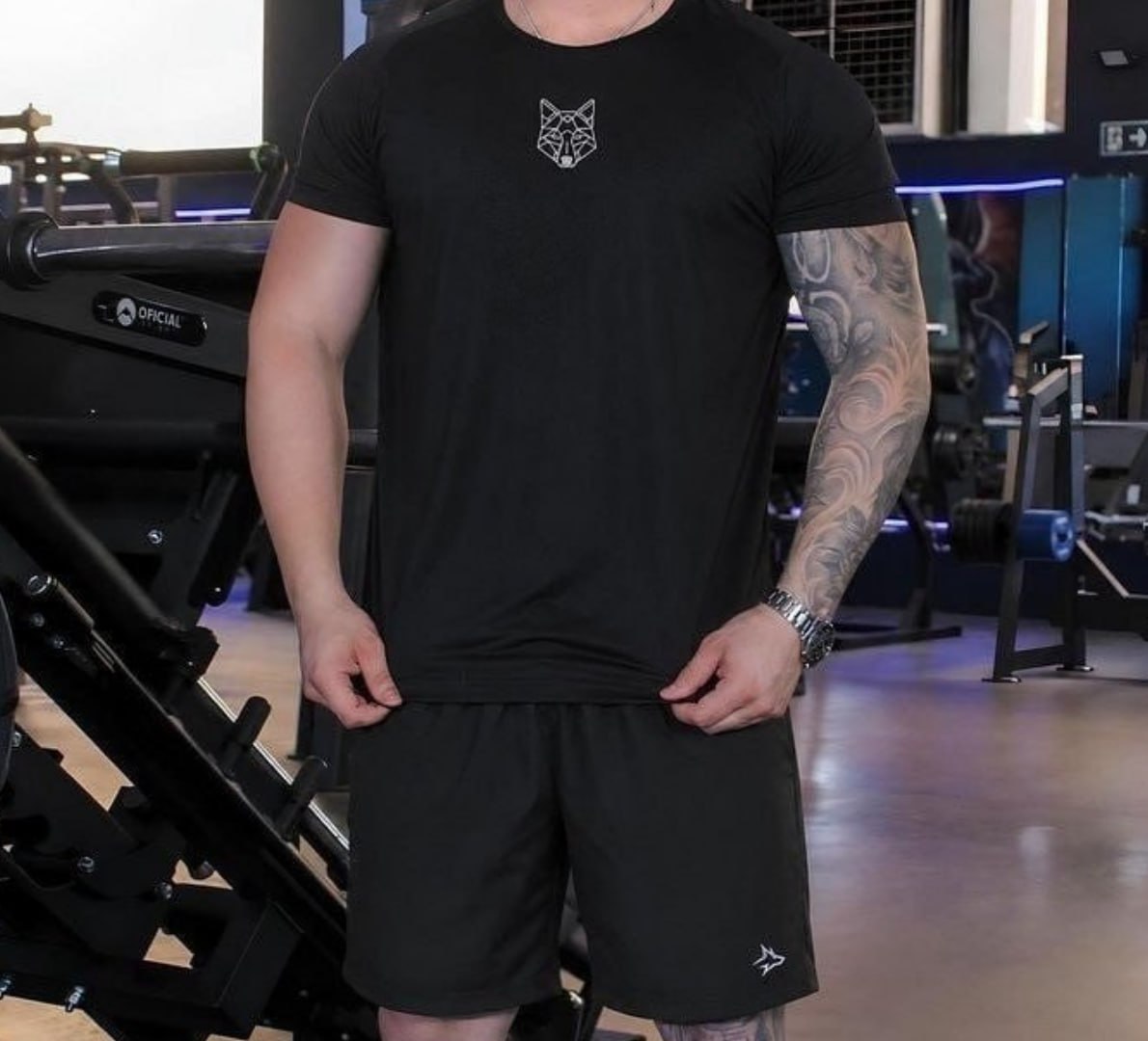 👕 Kit 6 Peças Dry (3 Camisetas + 3 Bermudas) - Alpha