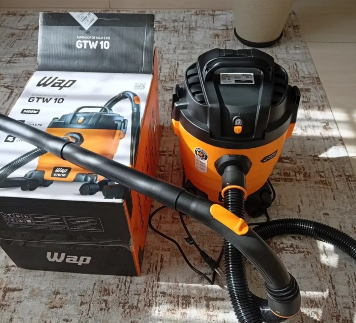 ✅ Aspirador de Pó e Água WAP GTW 10 1400W, 220V