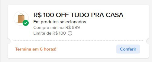 🚨 NOVO CUPOM MERCADO LIVRE 🚨