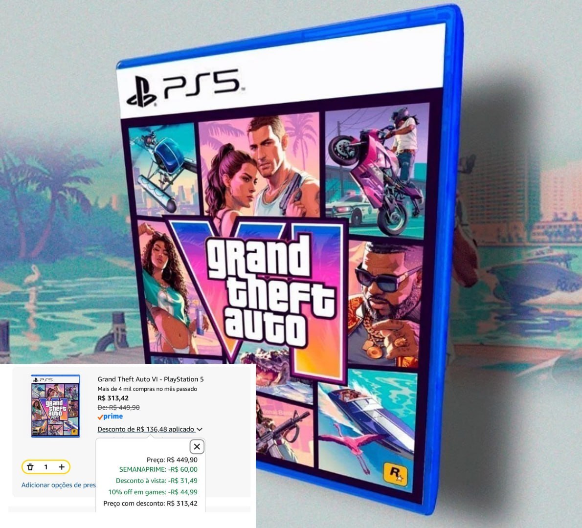 🎟 CUPOM: SEMANAPRIME com Cartão Amazon + GAMES10