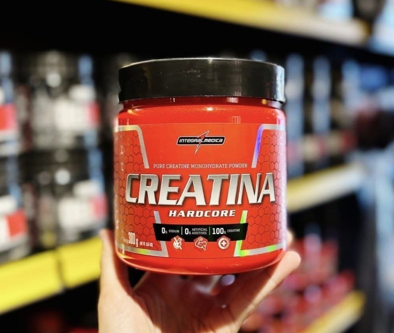 💪 Creatina 100% Pura 300g Integralmédica
