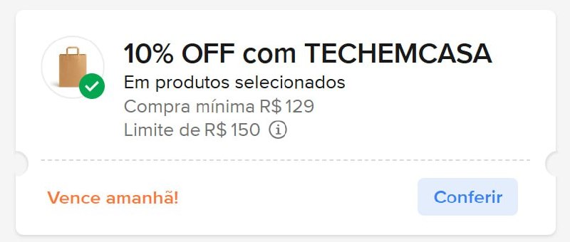 Produtos selecionados