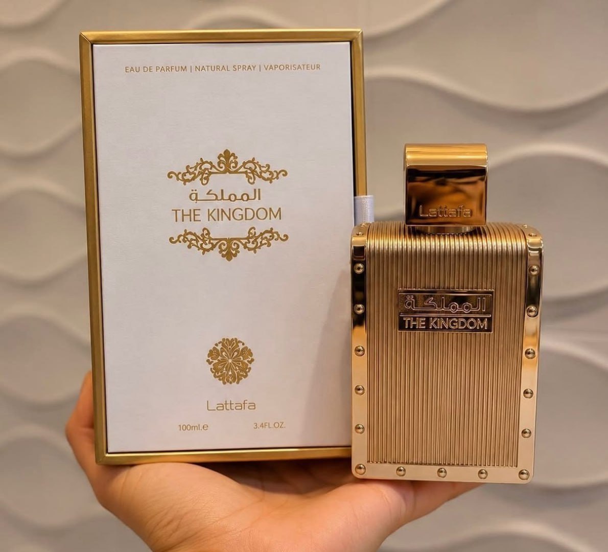 👑 Perfume Árabe The Kingdom EDP Lattafa 100ml