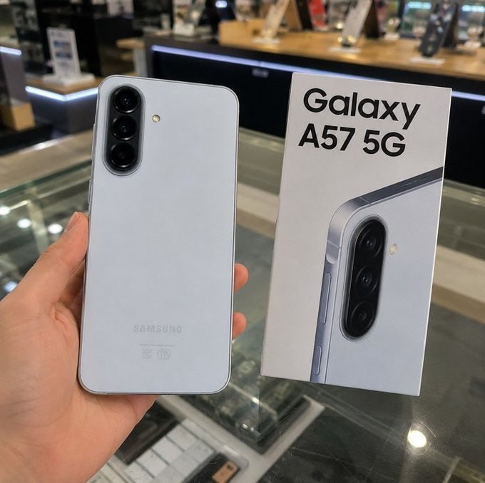 📱 Samsung Galaxy A57 5G, 128GB, 8GB RAM - Azul Claro ou Escuro