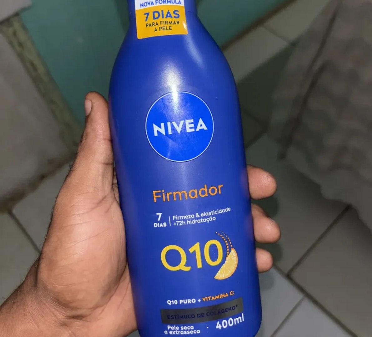 🧴 NIVEA Loção Hidratante Firmador Q10 + Vitamina C 400ml