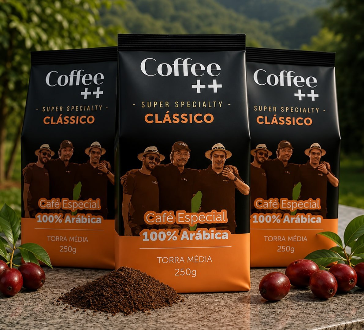 ☕️ Café Super Especial em Grãos Pack 3 unidades de 250g Coffee Mais