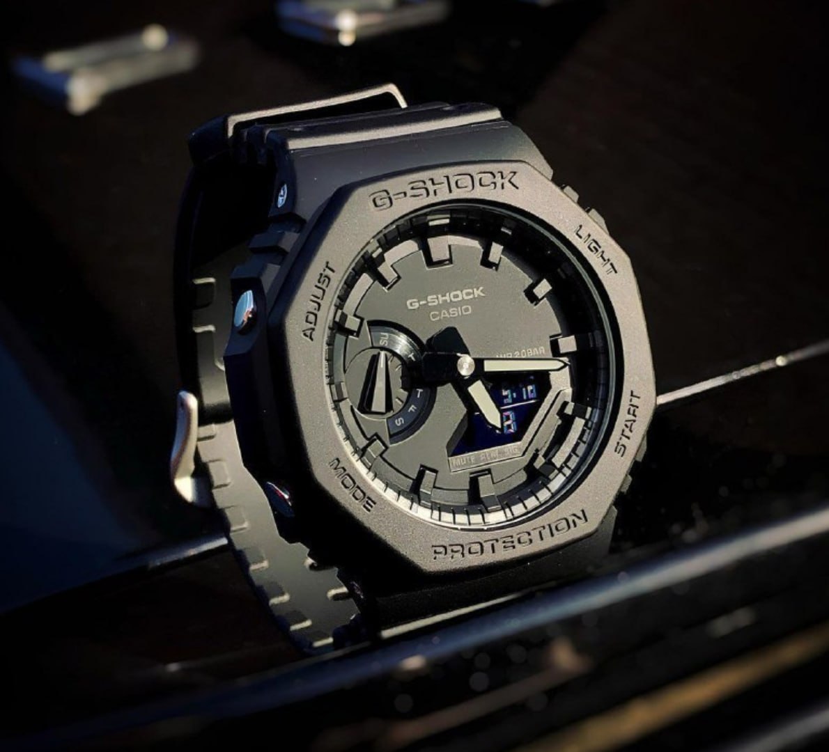 ⌚️ Relógio Casio G-Shock Carbon GA-2100-1A1DR