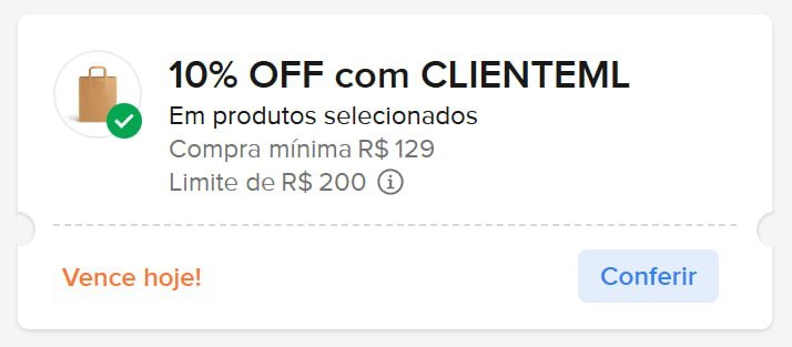 🚨 NOVO CUPOM ML 🚨