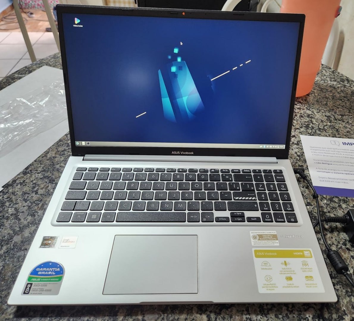 💻 Notebook ASUS Vivobook 15, Ryzen 7 5825U, 8GB RAM, 512GB SSD, Linux KeepOS, 15,6" FHD
