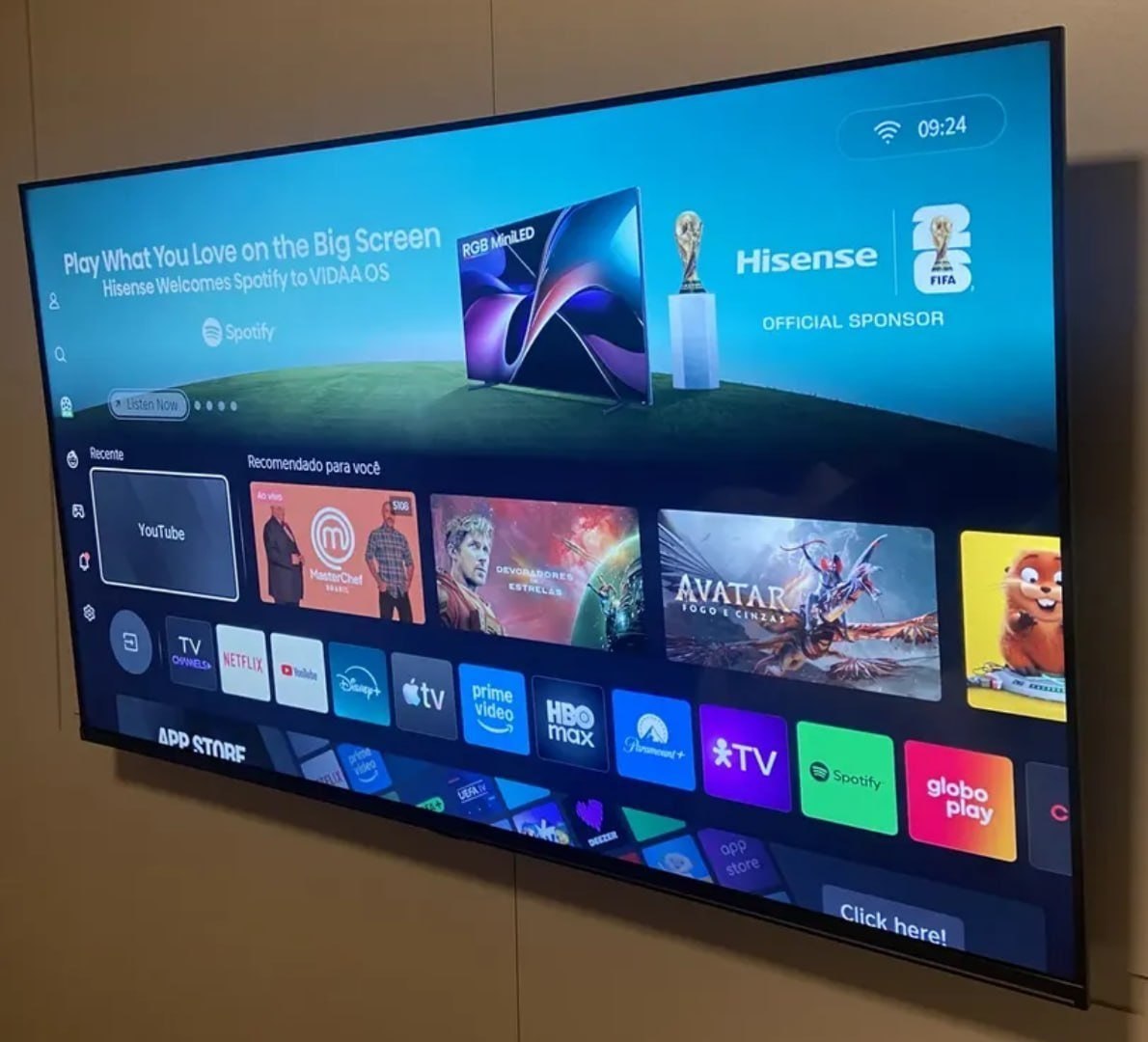 📺 Smart TV Hisense 50" HI-QLED 4K