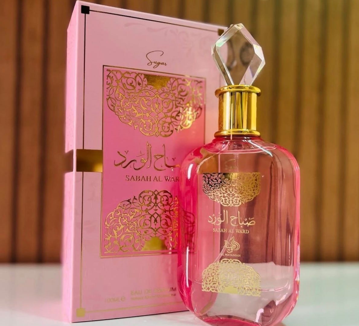 💨 Perfume Árabe Sabah Al Ward Sugar 100ml