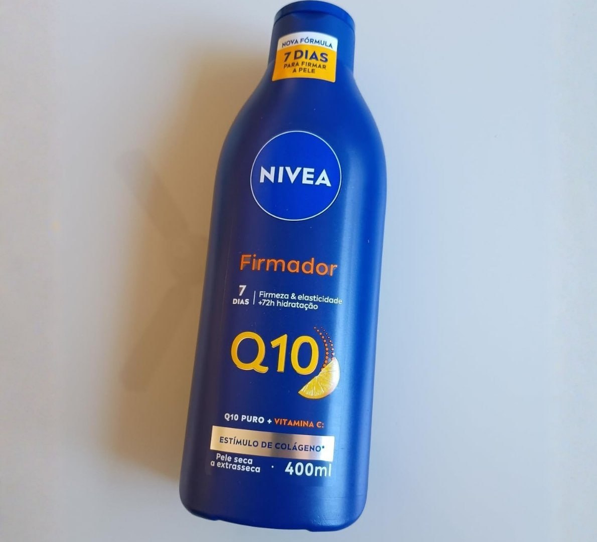 🧴 NIVEA Loção Hidratante Firmador Q10 + Vitamina C 400ml