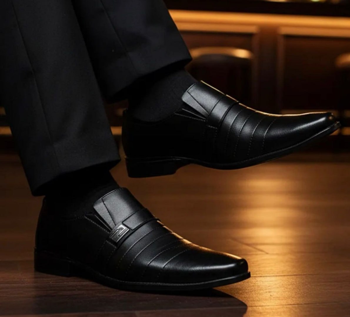 👞 Sapato Oxford Social Masculino Couro Italiano