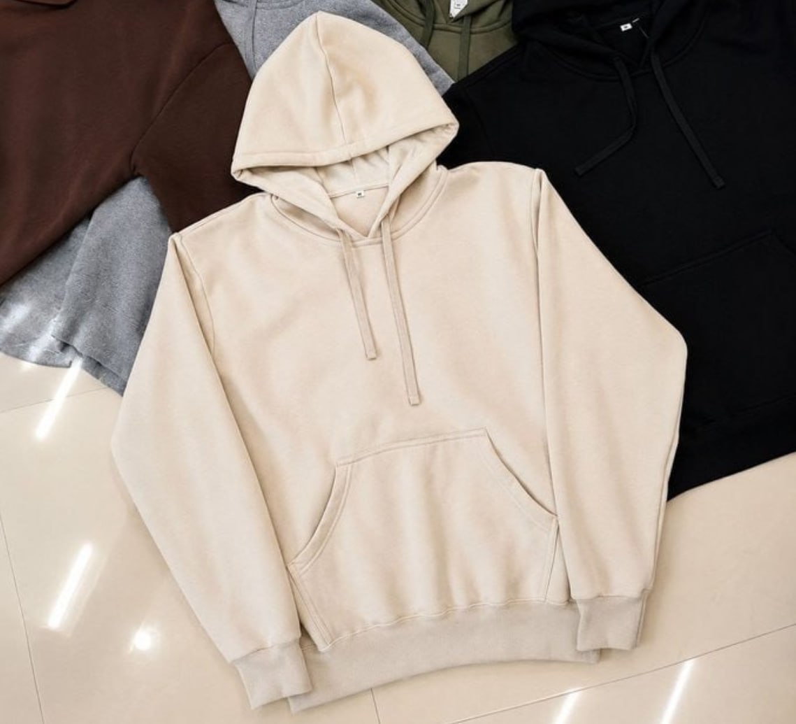 🧥 Moletom Liso Unissex - Opções de Cores