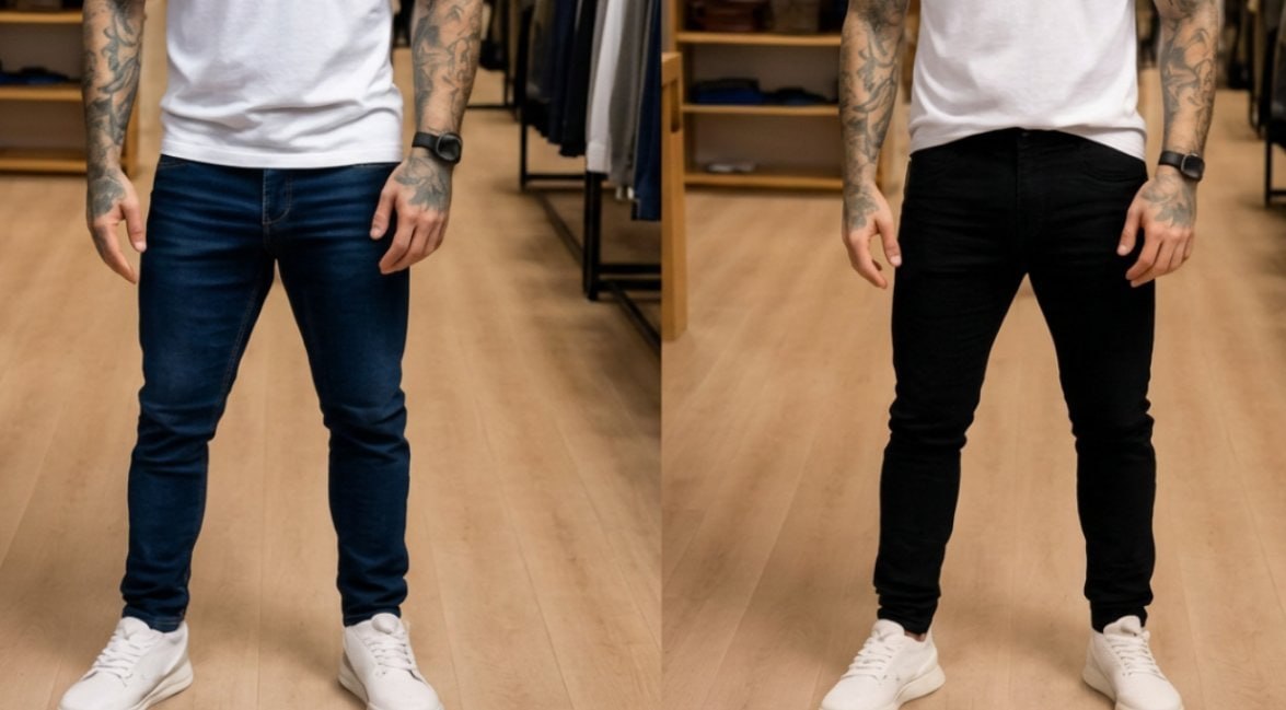 👖 Kit 2 Calça Jeans Slim