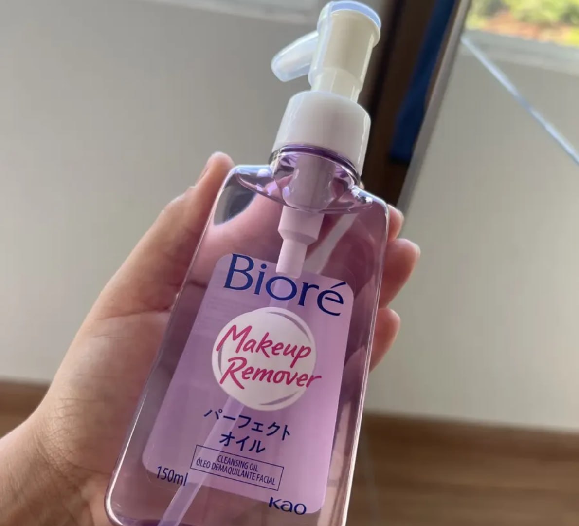 ✅ Óleo Demaquilante Facial Bioré 230ml