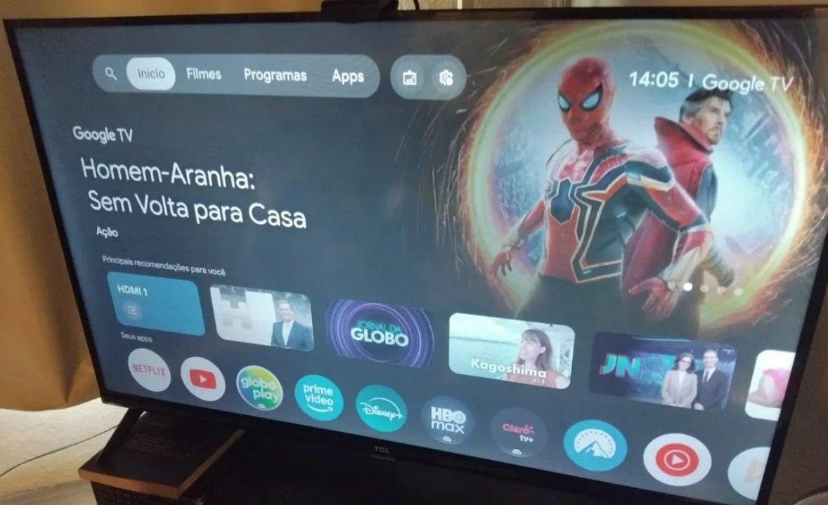 📺 Smart TV TCL 32" FHD QLED Google TV