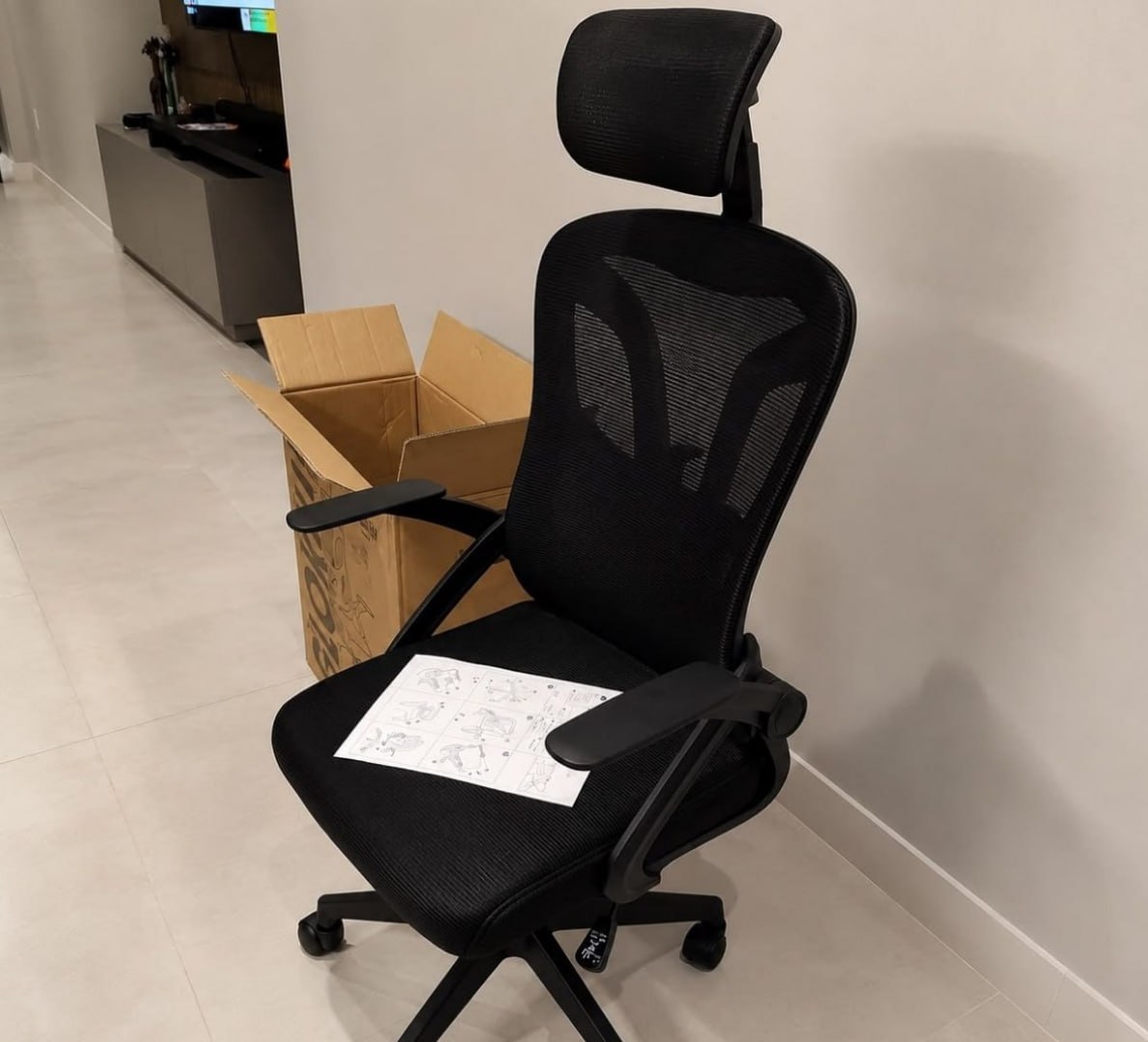 💺 Cadeira de Escritório Ergonômica NR17 Glorious Marqs Home