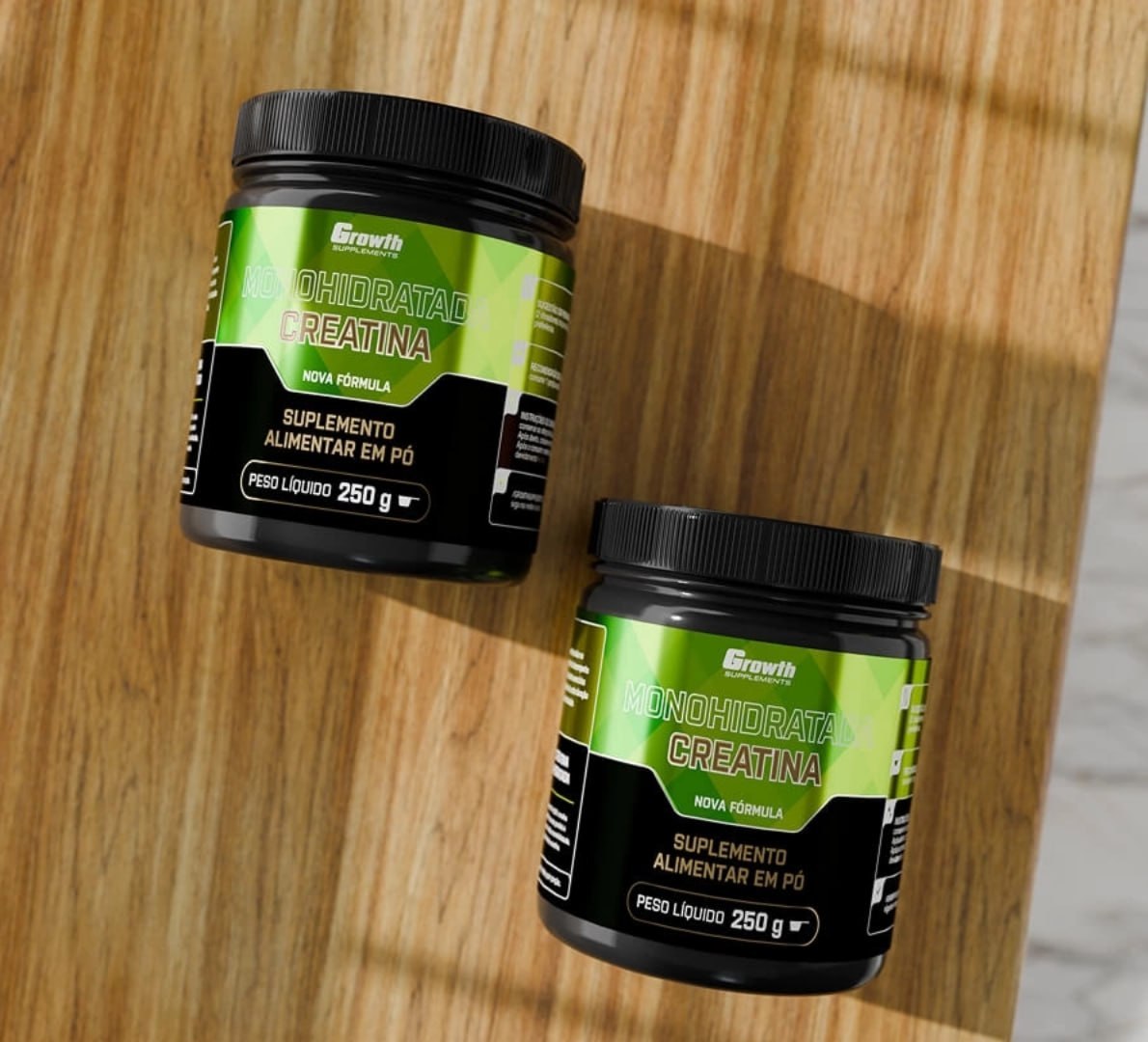 💪 Creatina Monohidratada 250g Growth Supplements