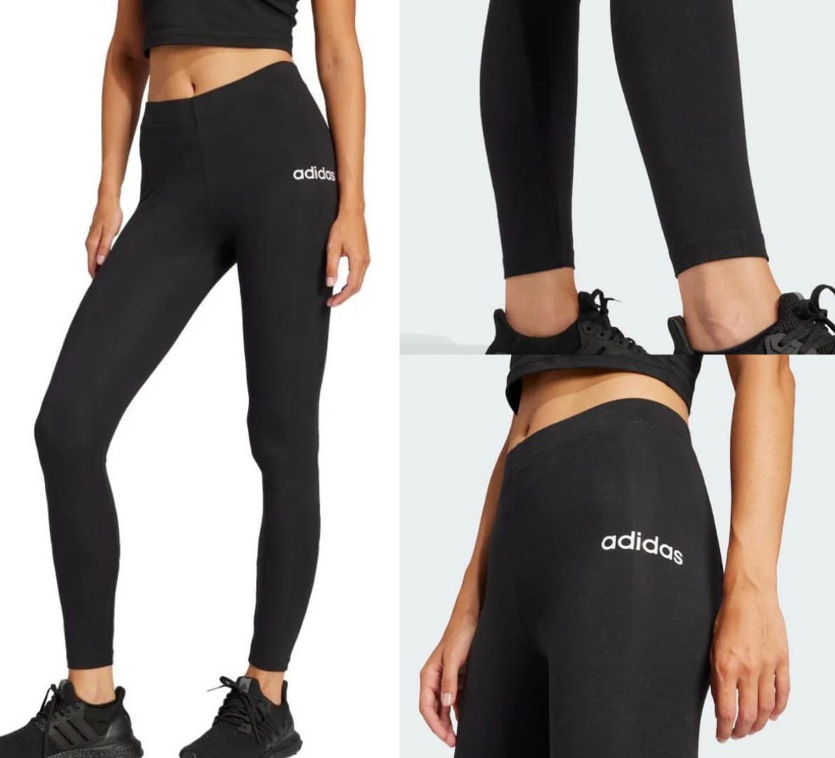 👖 Legging Algodão Essentials Linear Adidas