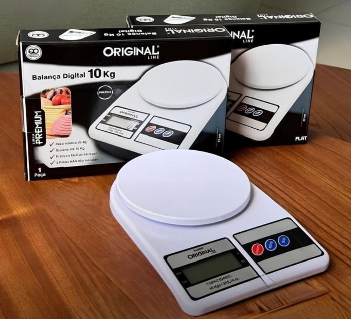 ✅ Balança Digital De Precisão Cozinha 10 Kg