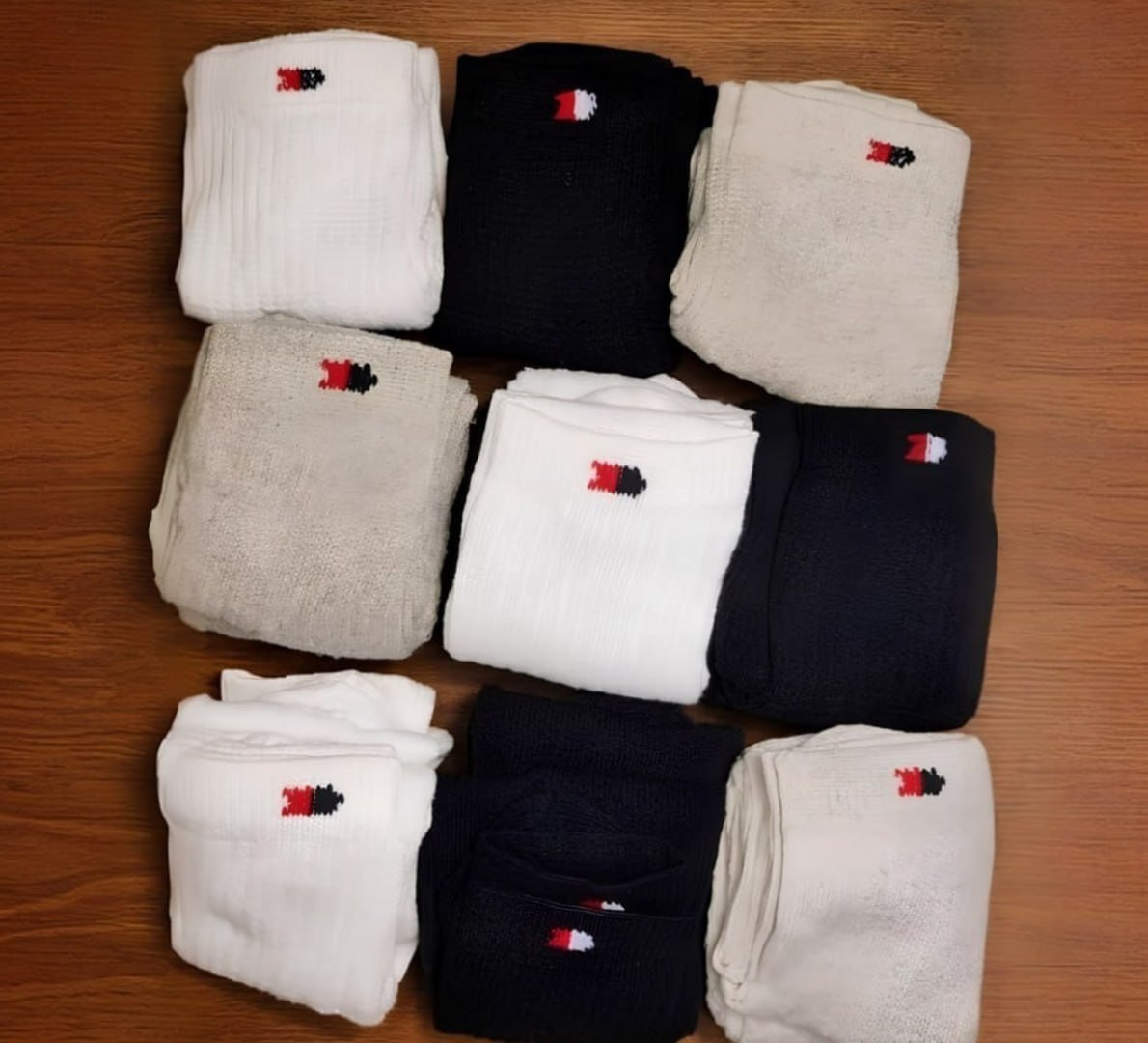 🧦 Kit 15 Pares Meias Sport Algodão Cano Médio Sandrini