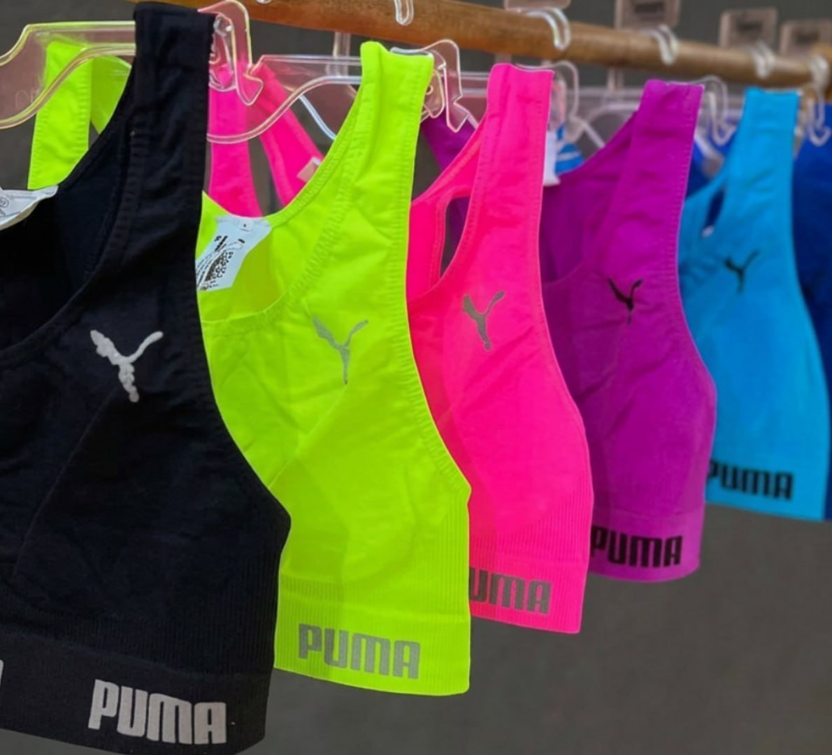 ✅ Top Puma Alta Sustentação (várias cores)