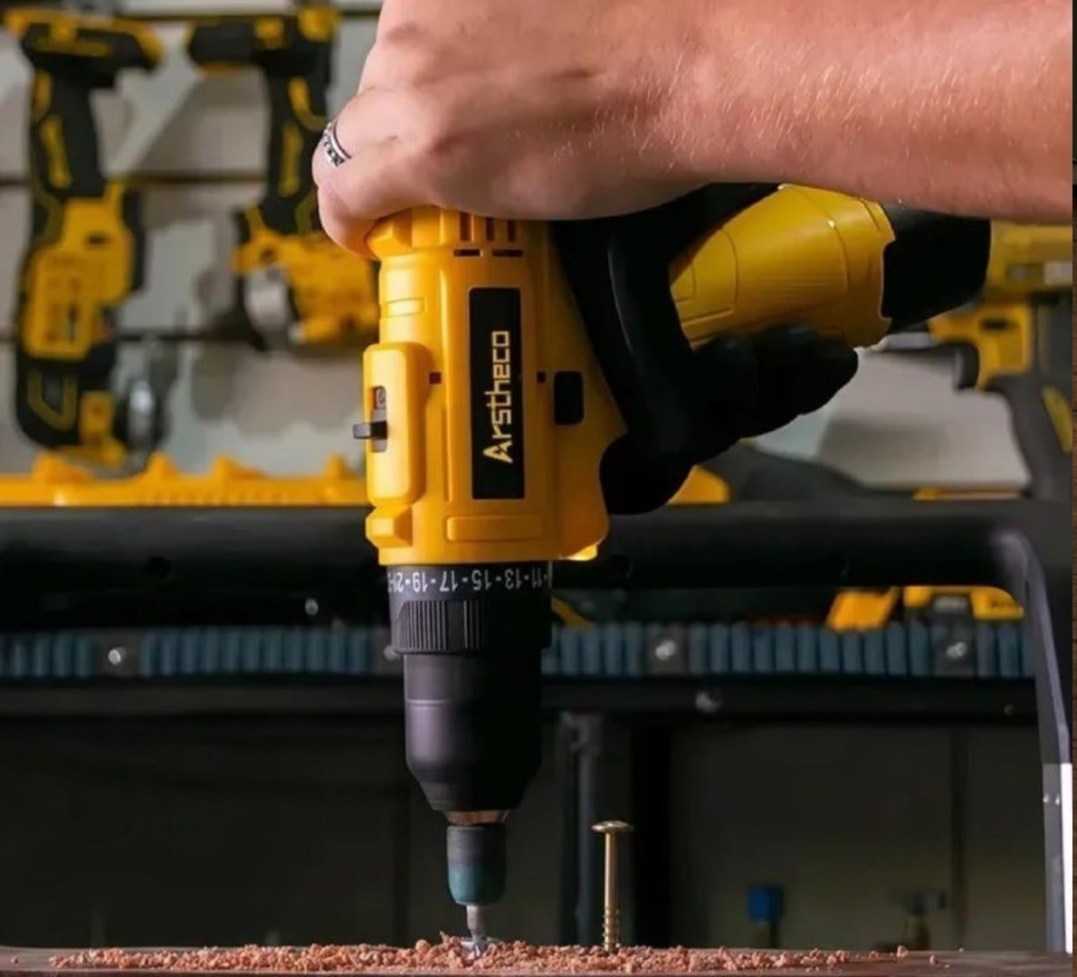 🔩 Parafusadeira Furadeira Sem Fio 25n 3/8 12v 10mm Bivolt Arstheco