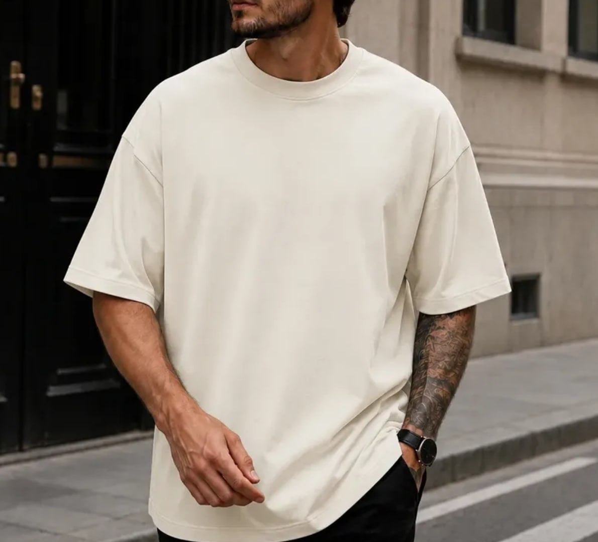 ✅ Camiseta Oversized Masculina 100% Algodão