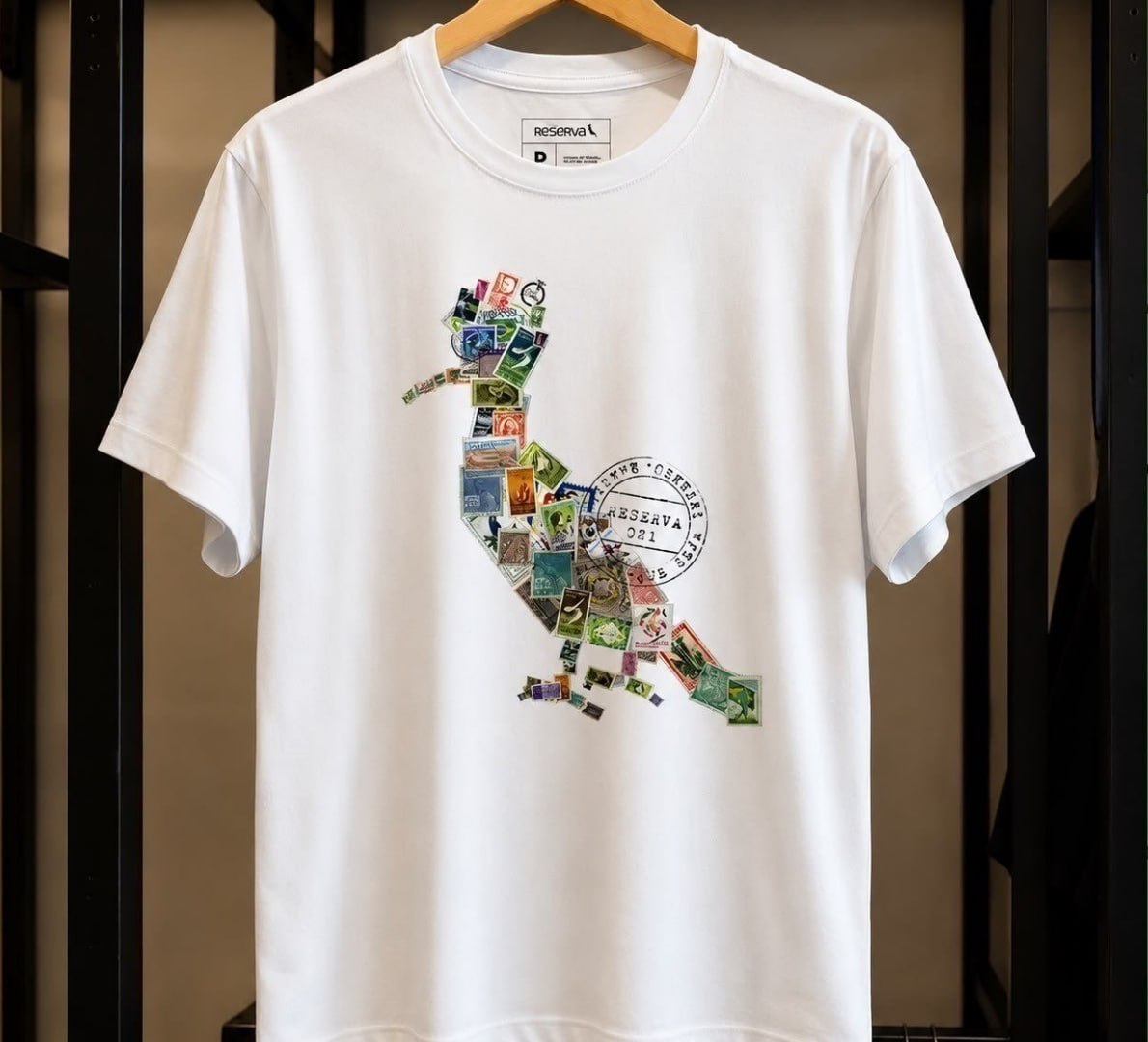 👕 Camiseta Algodão Pica Pau Selo Reserva