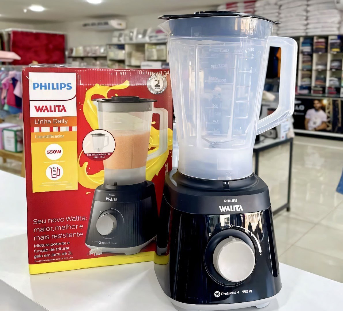 ✅ Liquidificador Daily Philips Walita 110v