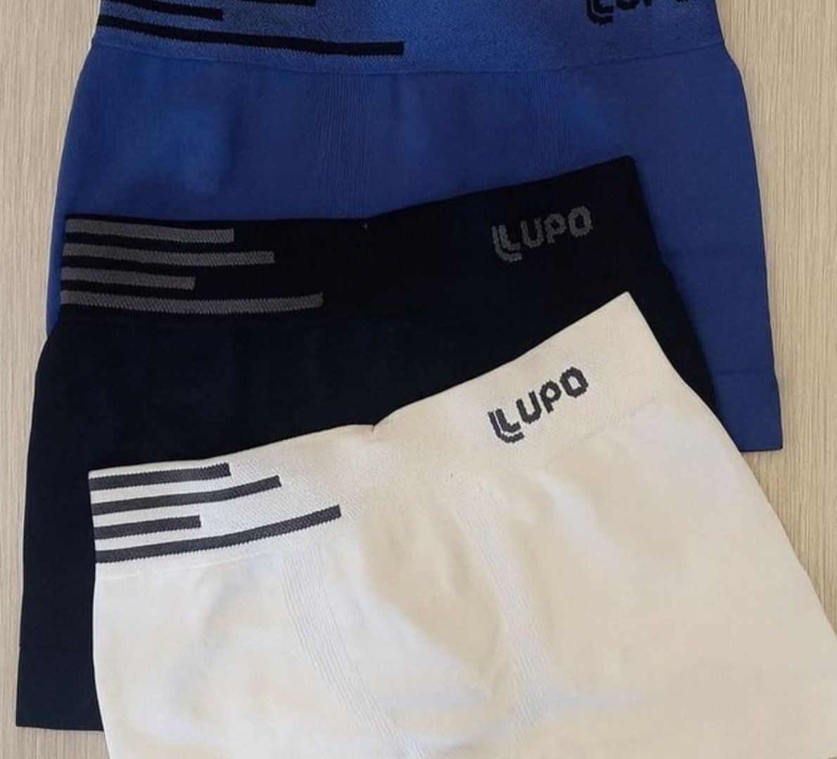🩲 Kit 6 Cuecas Lupo Boxer Sem Costura Microfibra