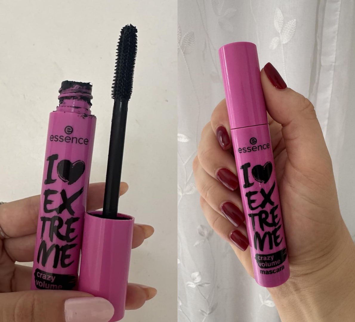 ✅ Máscara de cílios I Love Extreme Crazy Volume essence