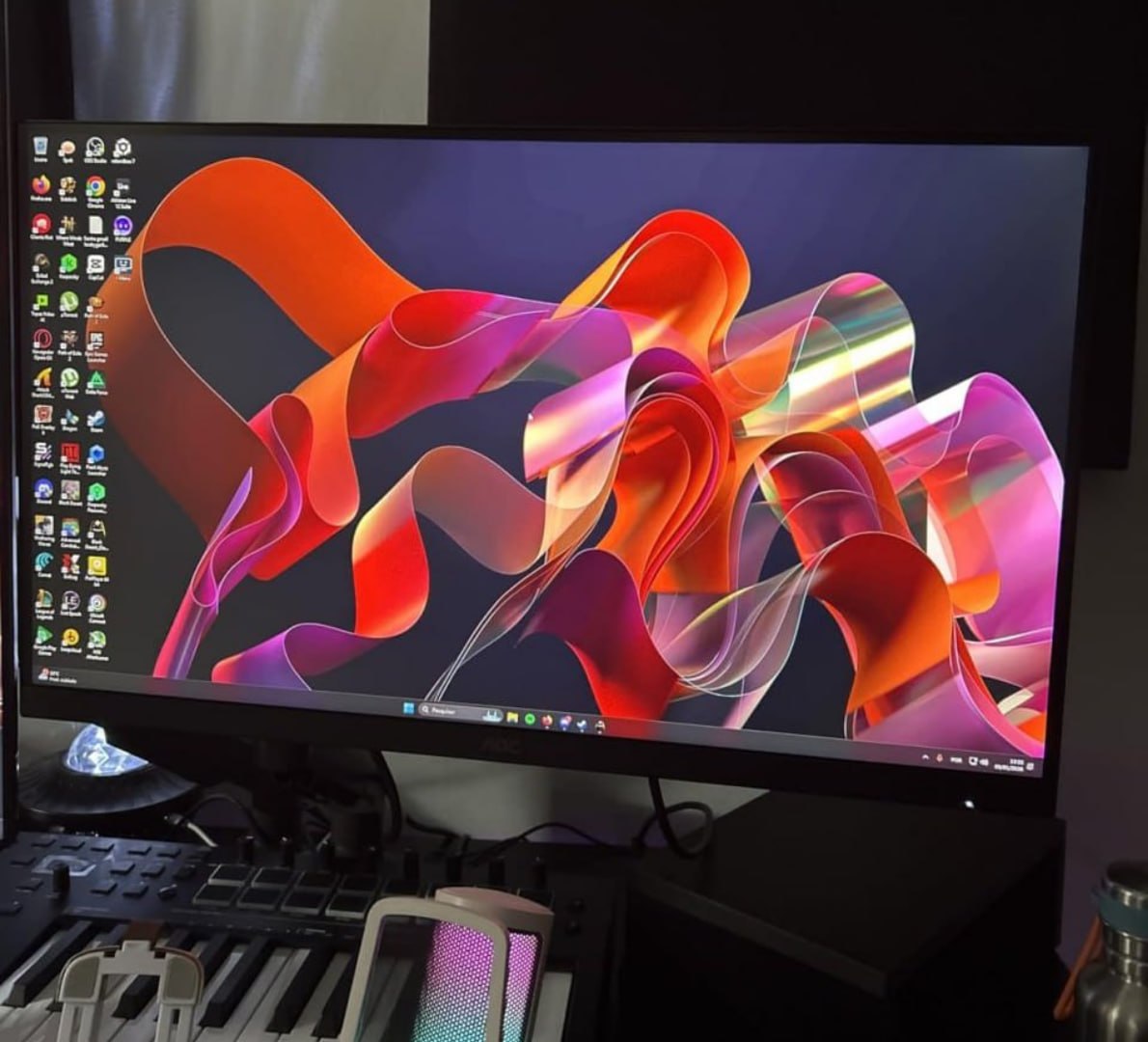 🖥 Monitor Gamer AOC AGON QUAD 27" QHD 180Hz IPS HDR10