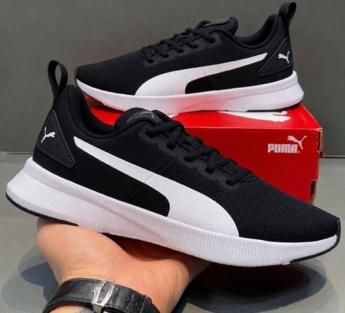 👟 Tênis Flyer Runner Mesh BDP Puma (3 Cores)